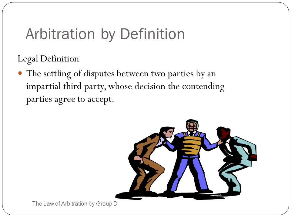 arbitration definition